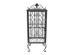 Garden Furniture - Botellero de metal para 28 botellas