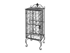 Garden Furniture - Botellero de metal para 28 botellas
