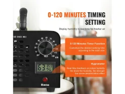 Generador de Ozono SucceBuy, Máquina de Ozono de 24000 mg/h con Cronómetro de 0 a 120 Minutos
