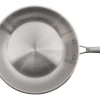 Gourmet - Set de 1 wok 28 cm inox con tapa