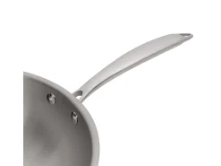 Gourmet - Set de 1 wok 28 cm inox con tapa