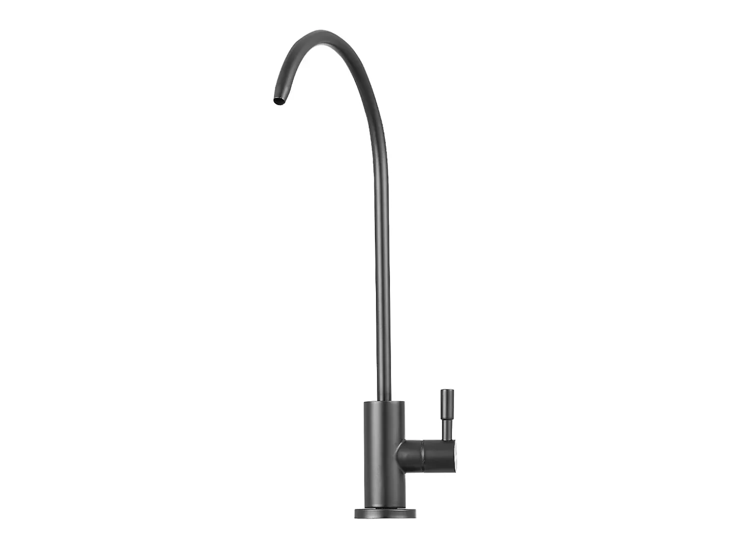 Grifo de Agua Potable SucceBuy sin Plomo en Acero Inoxidable, Grifo de Ósmosis Inversa con Válvula en Latón Macizo, Filtrado de Arco Alto, Giratorio 360°