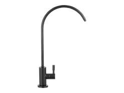 Grifo de Agua Potable SucceBuy sin Plomo en Acero Inoxidable, Grifo de Ósmosis Inversa con Válvula en Latón Macizo, Filtrado de Arco Alto, Giratorio 360°
