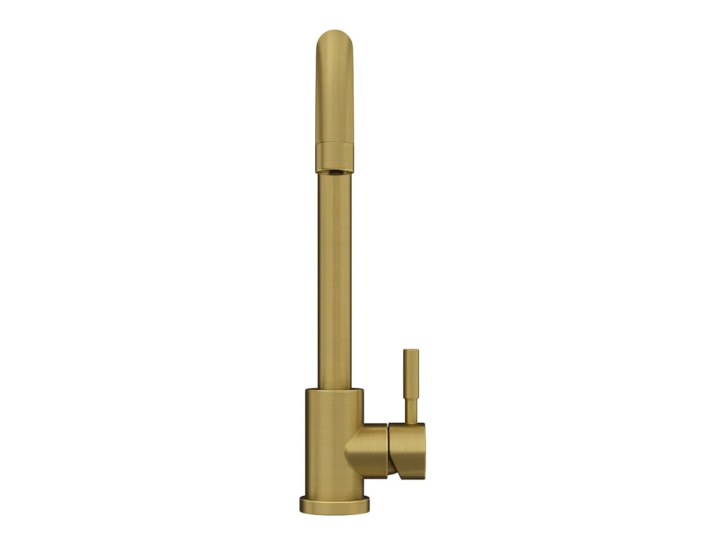 Grifo de cocina de acero inoxidable - Dorado - ROMILY