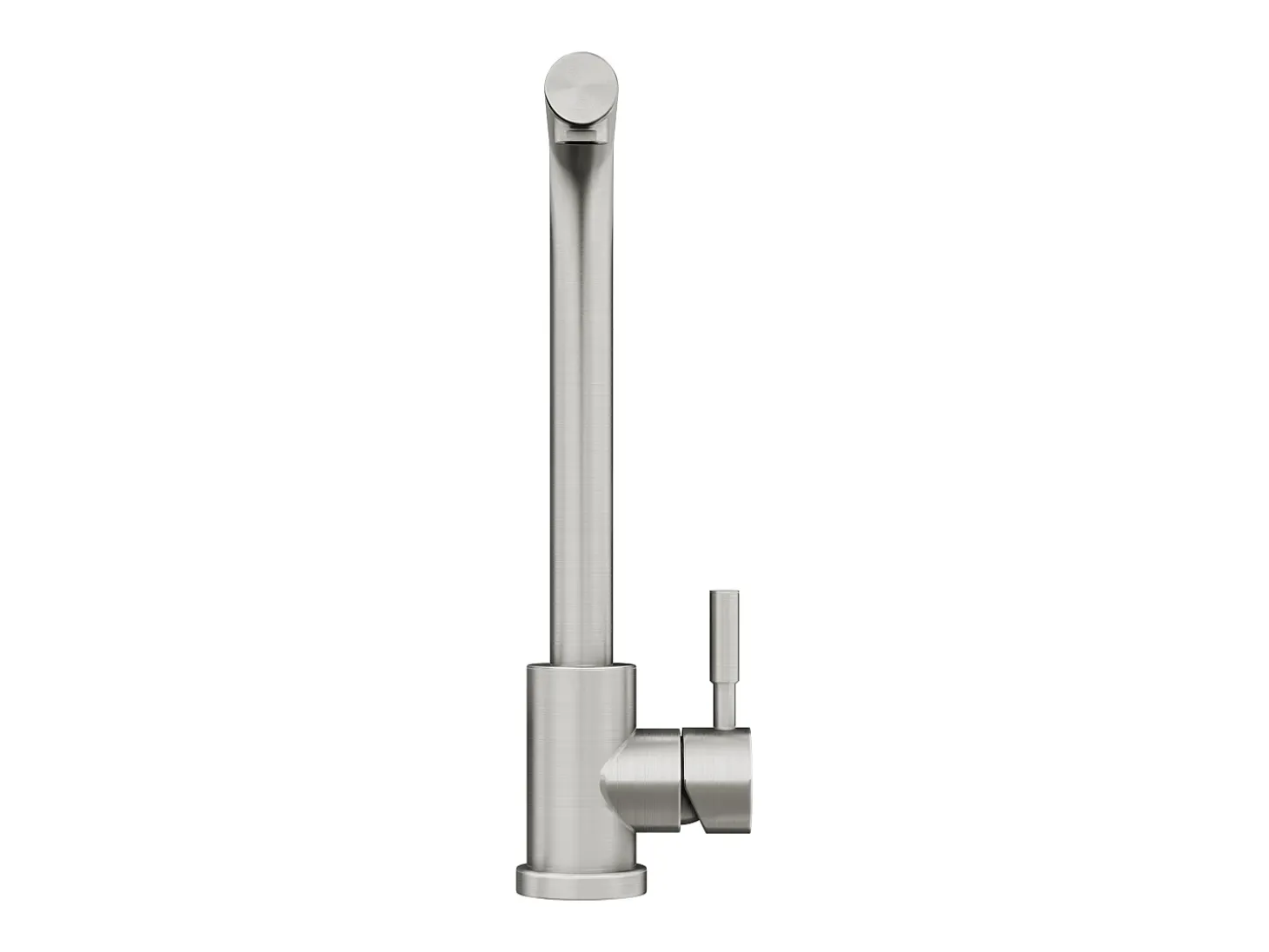 Grifo de cocina de acero inoxidable - Gris - ROFILA