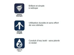 Grifo de cocina GROHE Start Curve Quickfix cromado