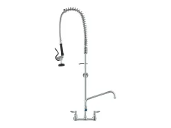 Grifo de Cocina, SucceBuy Grifo de Fregadero de Cocina de Montaje en Pared con Rociador de Prelavado, 120 cm de Altura