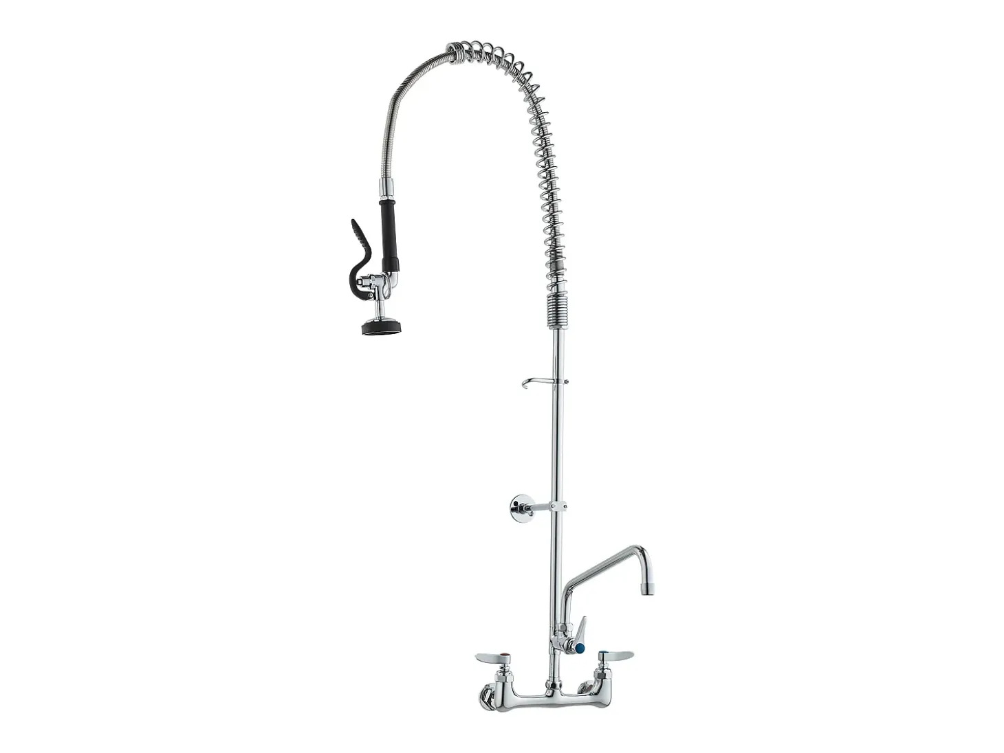 Grifo de Cocina, SucceBuy Grifo de Fregadero de Cocina de Montaje en Pared con Rociador de Prelavado, 120 cm de Altura