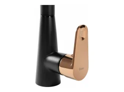 Grifo Para Cocina Rea Mild Black/Rose Gold
