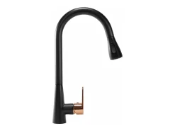 Grifo Para Cocina Rea Mild Black/Rose Gold