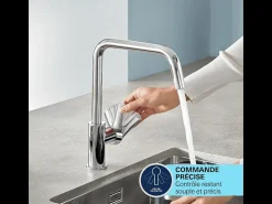 GROHE Start 2021 grifo de cocina monomando caño alto cromo