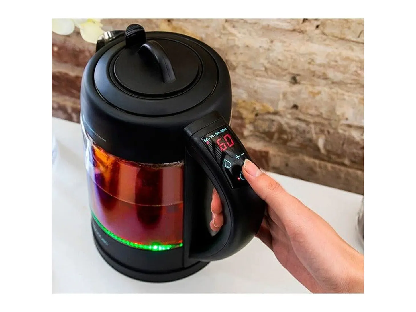 Hervidor de agua Cecotec ThermoSense 390 Clear 2200W