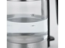 Hervidor de vidrio compacto RUSSELL de 0,8 L, diseño premium para el hogar, ebullición rápida