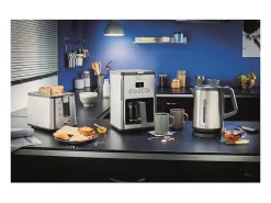 Hervidor eléctrico inalámbrico de acero inoxidable, 2400 W, Capacidad 7 L