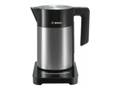 Hervidor eléctrico programable BOSCH - Negro y acero inoxidable - 1,7L