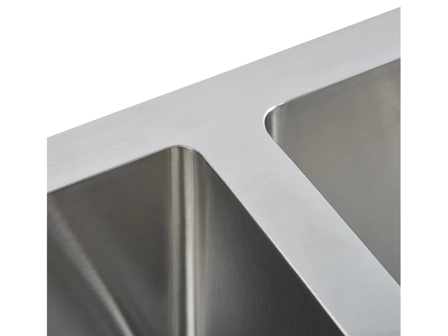 Hicksville Fregadero de cocina hecho a mano acero inoxidable