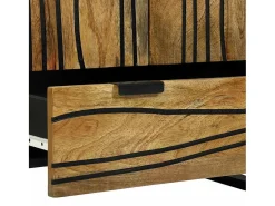 Highboard Marrón 60 x 33 x 100 cm madera maciza de mango