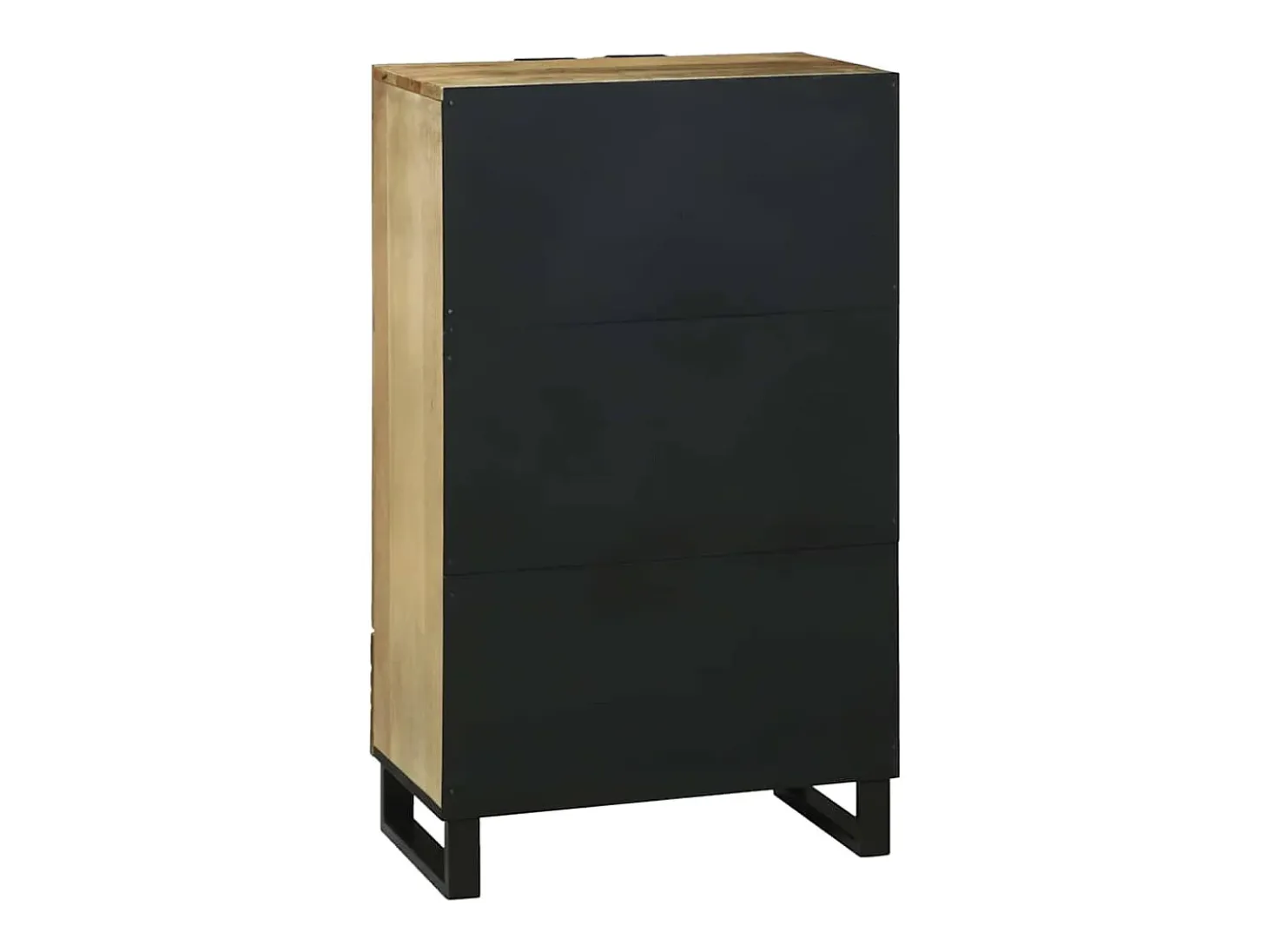 Highboard Marrón 60 x 33 x 100 cm madera maciza de mango