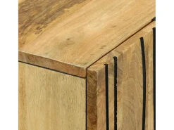 Highboard Marrón 60 x 33 x 100 cm madera maciza de mango