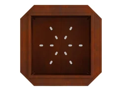 Hoguera Sin Humo Marrón 48 x 48 x 51 cm Acero autopatinable