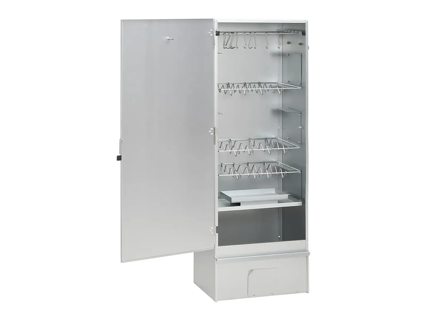 Horno ahumador de BBQ con generador humo frío acero galvanizado
