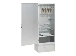Horno ahumador de BBQ con generador humo frío acero galvanizado