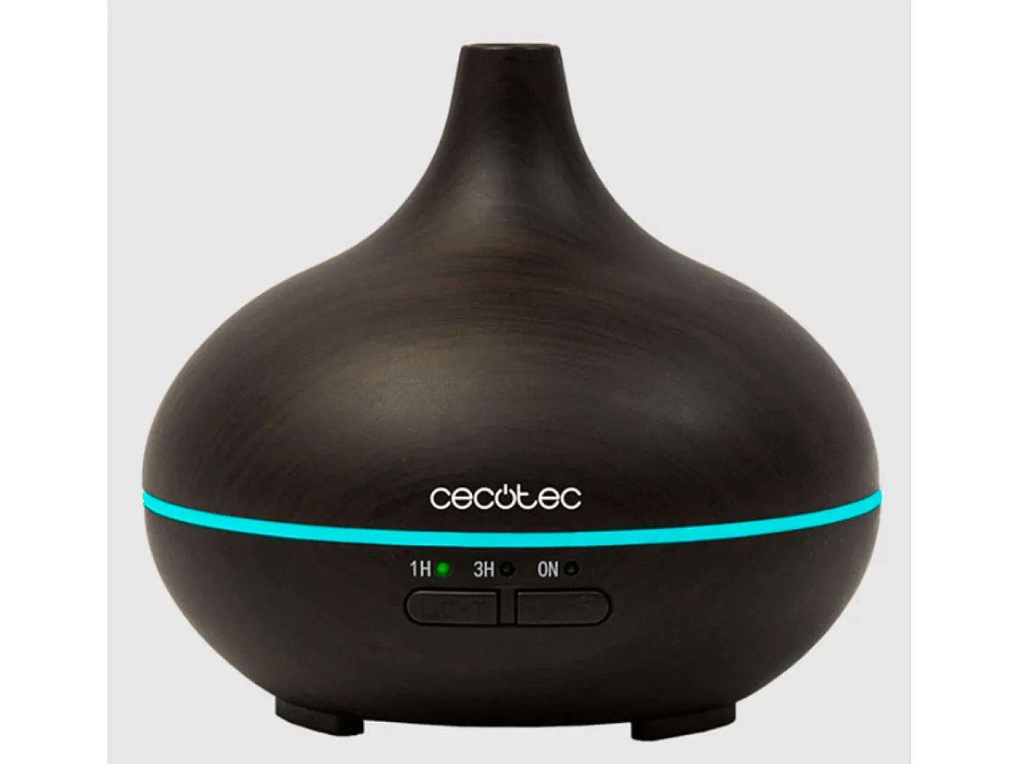 Humidificador Cecotec Pure Aroma 150 Yin luz LED 150ml negro