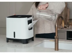 Humidificador Evaporativo Meaco Armin® 680 ml: Aire puro, alivio de alergias, silencioso, sin cal, ideal para el hogar