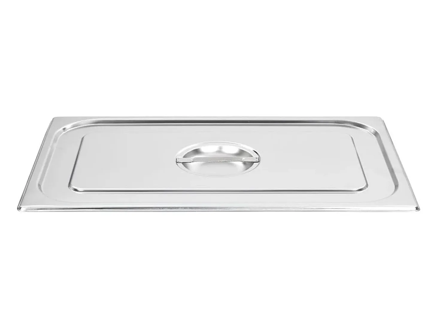 Ishpeming Tapas para bandejas Gastronorm 1/1 acero inoxidable 2 unidades