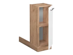 Isla de cocina blanco alto brillo 30x70x82 fame-line