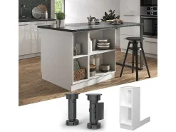 Isla de cocina blanco 30x70x82 fame-line