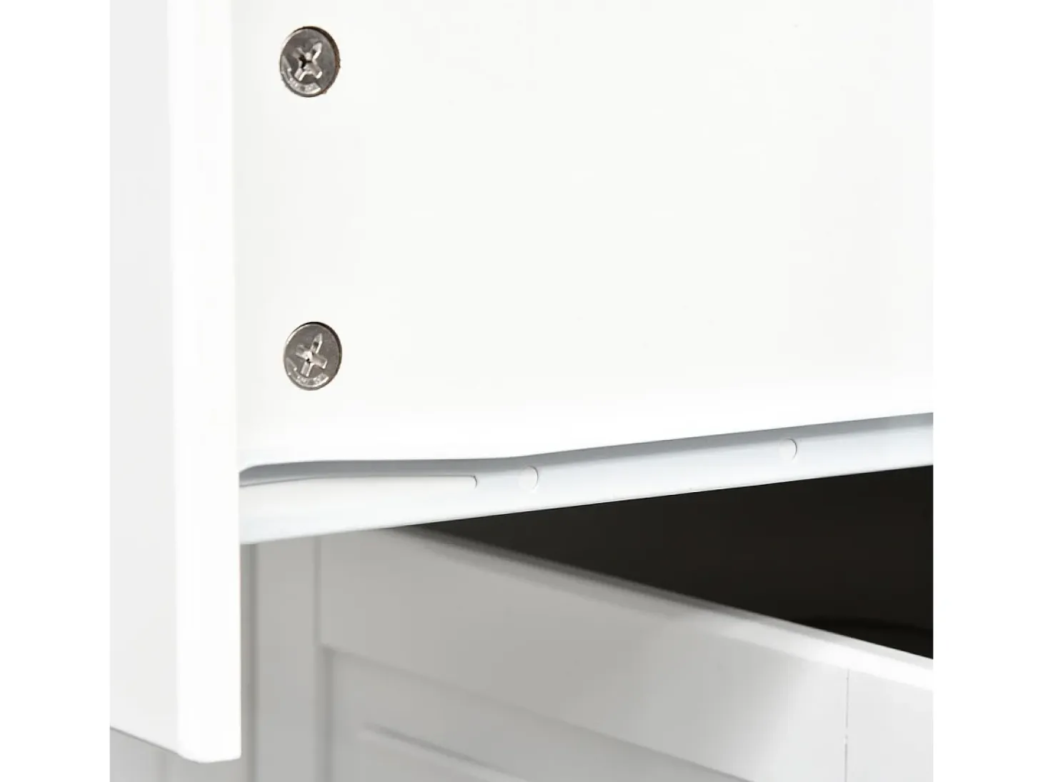 Isla de cocina Kalos Homcom extensible con ruedas blanco 92,5x128,8x75,5 cm