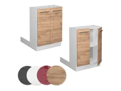 Isla de cocina roble dorado 60x30x82 fame-line