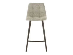 Jain silla de bar de metal gris claro L 43 cm
