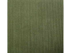 Juego de 4 sillas - 55 x 55 x 80 cm - patas ajustables - metal + polipiel - verde