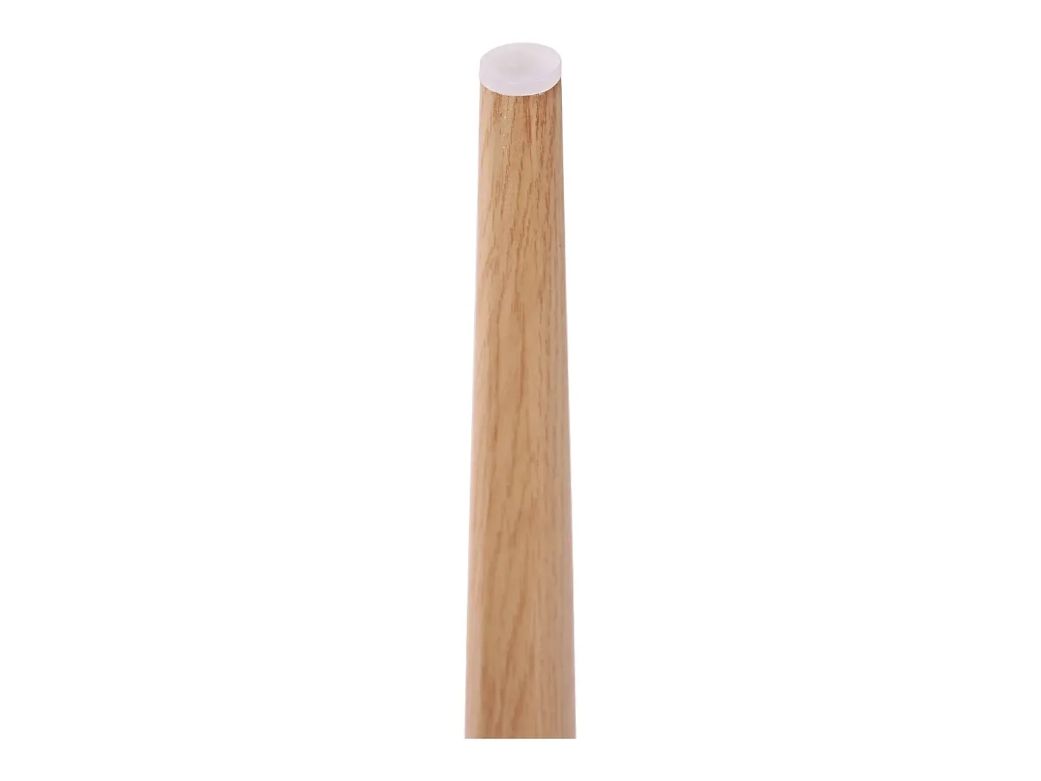 Juego de 4 sillas - Patas de metal - Cojines de polipiel - Beige-marrón