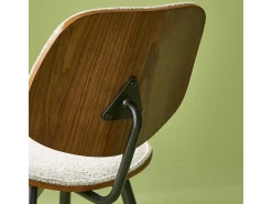 Juego de 2 sillas beige OLYMPIA