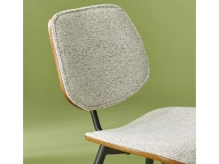 Juego de 2 sillas beige OLYMPIA
