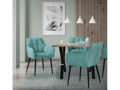 Juego de 2 sillas de comedor Silla de salón Silla de cocina Sillón Silla de dise
