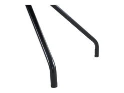 Juego de 4 sillas de comedor de terciopelo gris claro con respaldo de rombos y patas de metal negro