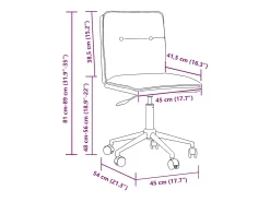 Juego de 2 sillas de comedor de piel sintética negra