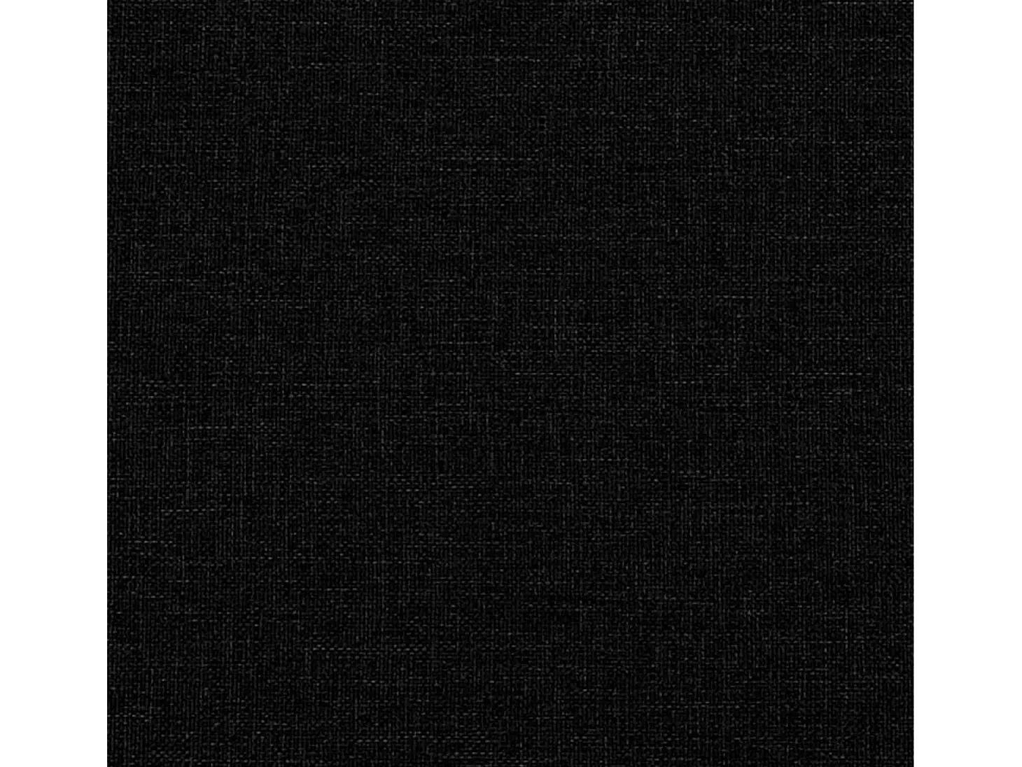 Juego de 6 sillas de comedor de tela negra