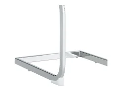 Juego de 4 sillas de comedor modernas con respaldo alto y patas tapizadas, respaldo de rayas cruzadas para comedor, cocina y oficina, color gris