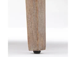 Juego de 4 sillas de comedor - silla tapizada con patas ajustables - terciopelo gris - para dormitorio y salón