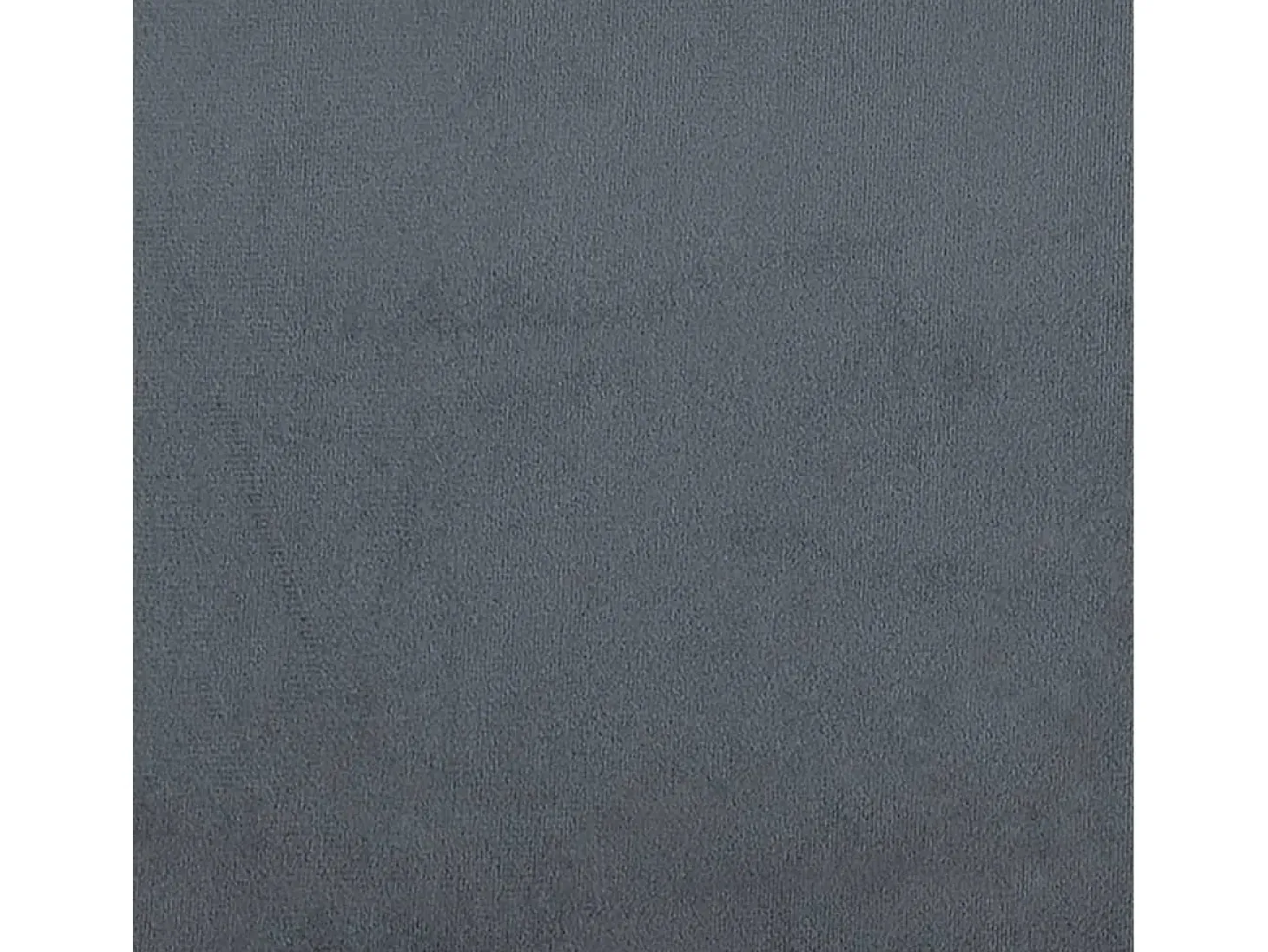 Juego de 2 sillas de comedor de terciopelo gris oscuro