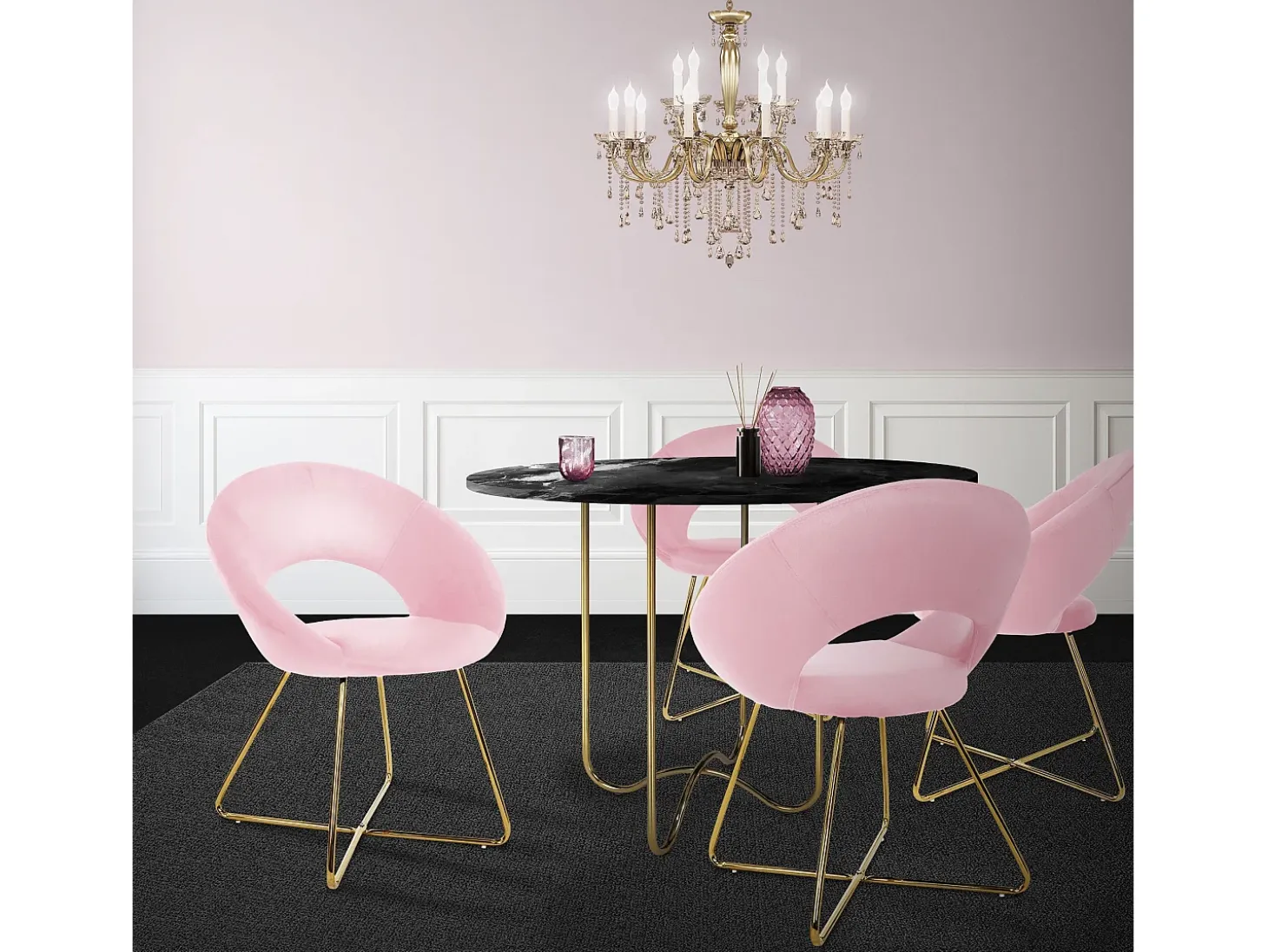 Juego de 2 sillas de comedor sillas tapizadas sillas de salón sillas de cocina s