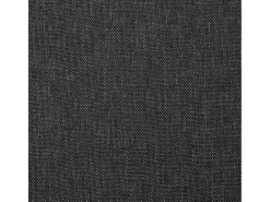Juego de 6 sillas de comedor de tela gris oscuro