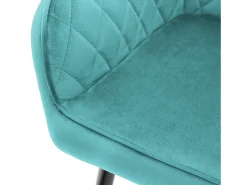 Juego de 2 Sillas de Comedor Sillas de Salón Silla de Cocina Silla Tapizada de T