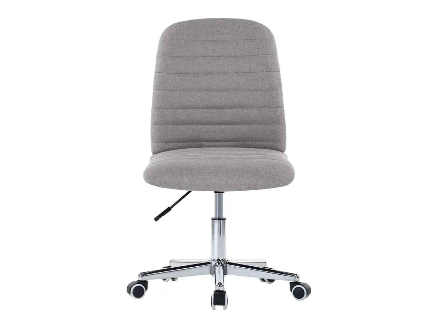Juego de 2 Sillas de comedor tela gris claro ES368049