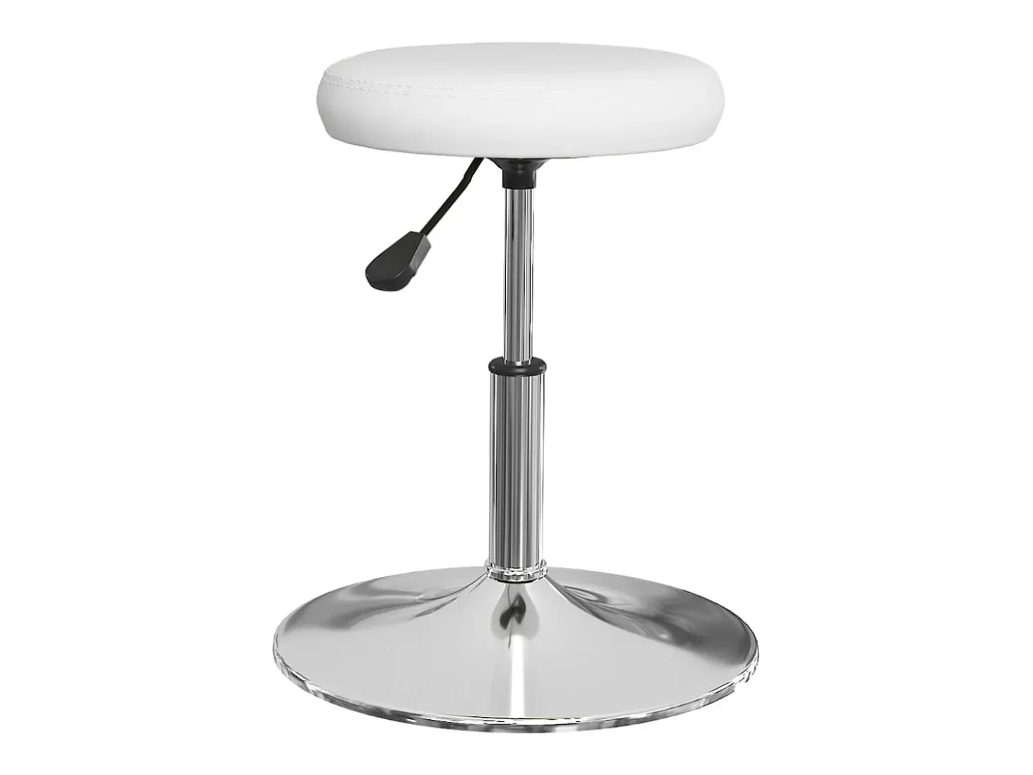 Juego de 6 Sillas de comedor cuero sintético blanco ES129505